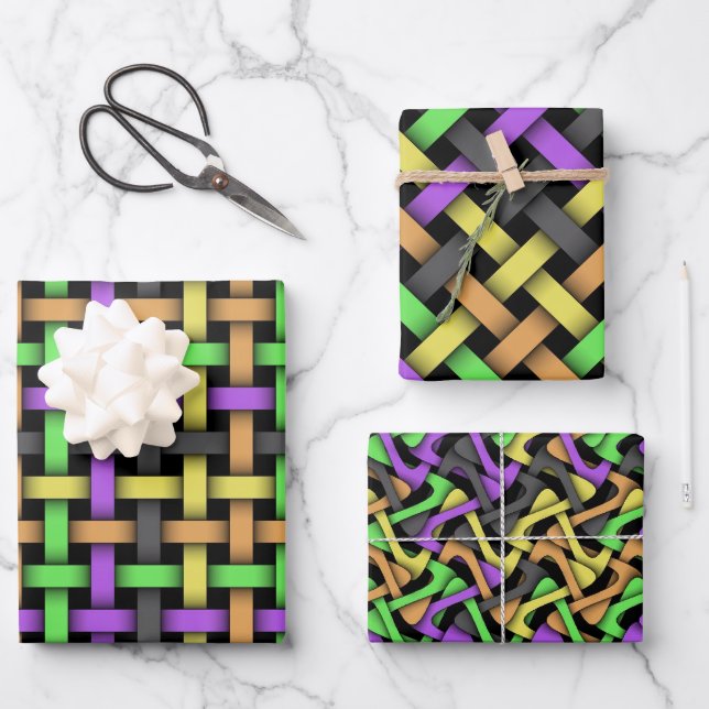 Juego de papel de ajuste - Colección de Halloween  (Anverso)