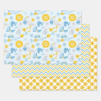 Juego de papel de ajuste de Baby Shower para niños
