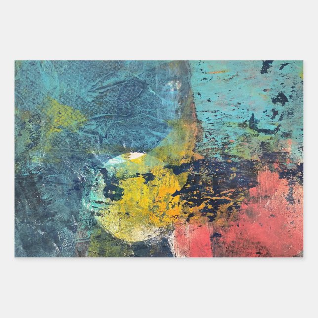 Juego de papel de ajuste de impresión Gelli (Anverso)