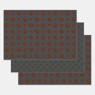 Juego de papel de ajuste Leo Mandala