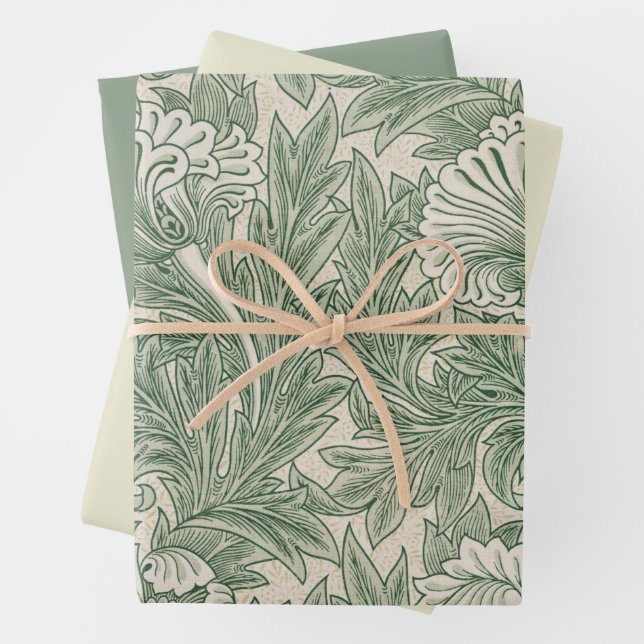 Juego De Papel De Envoltura De 3 William Morris (In situ)