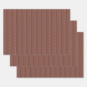 Juego de papel de envolver de leopardo impreso Che