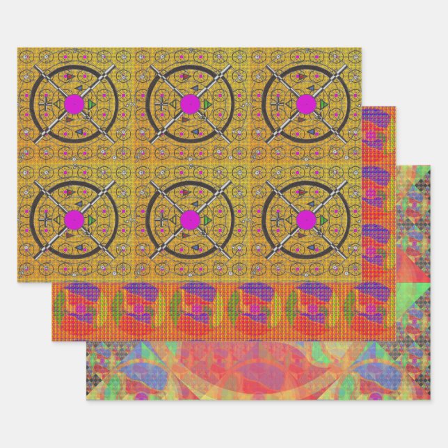 Juego de papel de envolver Optoskept (Set)