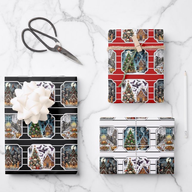 Juego de papel de envolvimiento de Navidades inqui (Subido por el creador)
