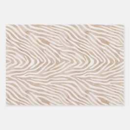 Juego de Papel de envolvimiento de Safari de la ju