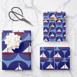 Juego de papel de envolvimiento para diseño de vel