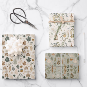 Juego de Papel de Regalo de Jardín Islámico Elegan