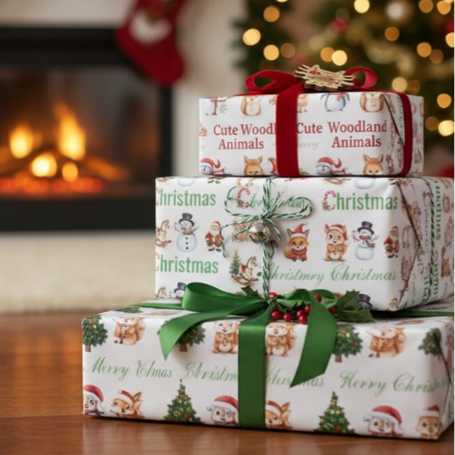 Juego de Papel de Regalo de Navidad (Subido por el creador)