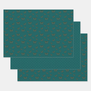 Juego de Papel de Regalo de Swallowtail Nativo