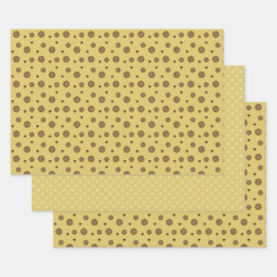 Juego de Papel de Regalo Otoño Nouveau