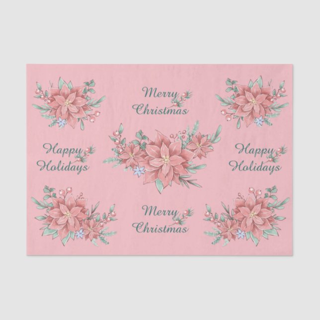 Juego de papel de tejidos (2) Navidades de puninse (Anverso)