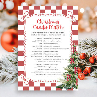 Juego de Parejas de Dulces de Navidad