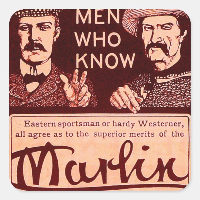 Juego de Pegatinas de anuncios de armas de fuego d (Anverso)