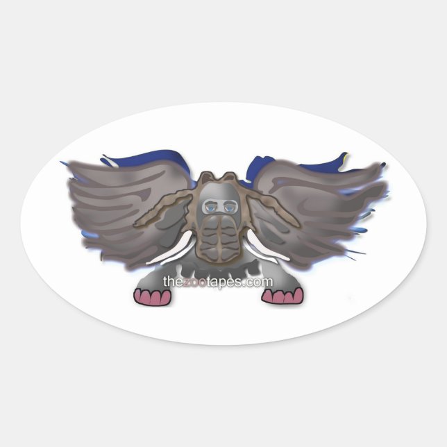 Juego de Pegatinas de cintas de zoo (Anverso)