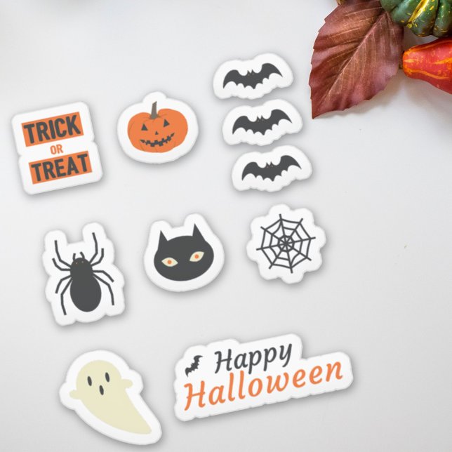 Juego de Pegatinas de Halloween (Halloween Stickers Set)