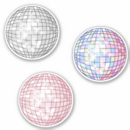 Juego de Pegatinas de las bolas de disco