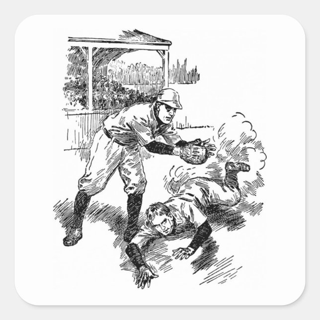 Juego de Pegatinas para jugadores de béisbol vinta (Anverso)