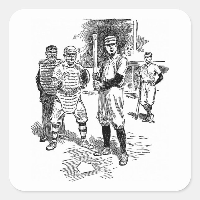 Juego de Pegatinas para jugadores de béisbol vinta (Anverso)