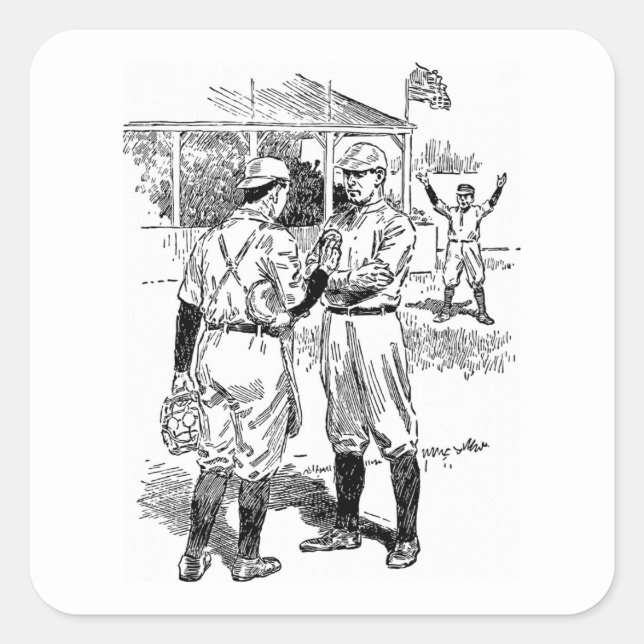 Juego de Pegatinas para jugadores de béisbol vinta (Anverso)