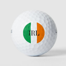 Juego de pelota de golf de bandera irlandesa | Org