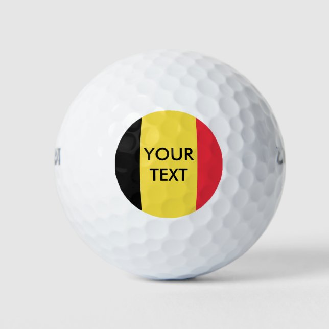 Juego de pelota de golf de personalizado de bander (Anverso)