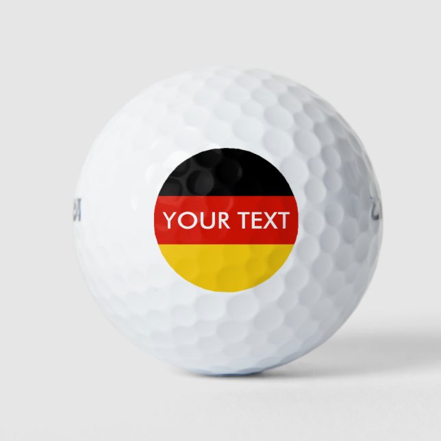 Juego de pelota de golf de personalizado de bander (Anverso)