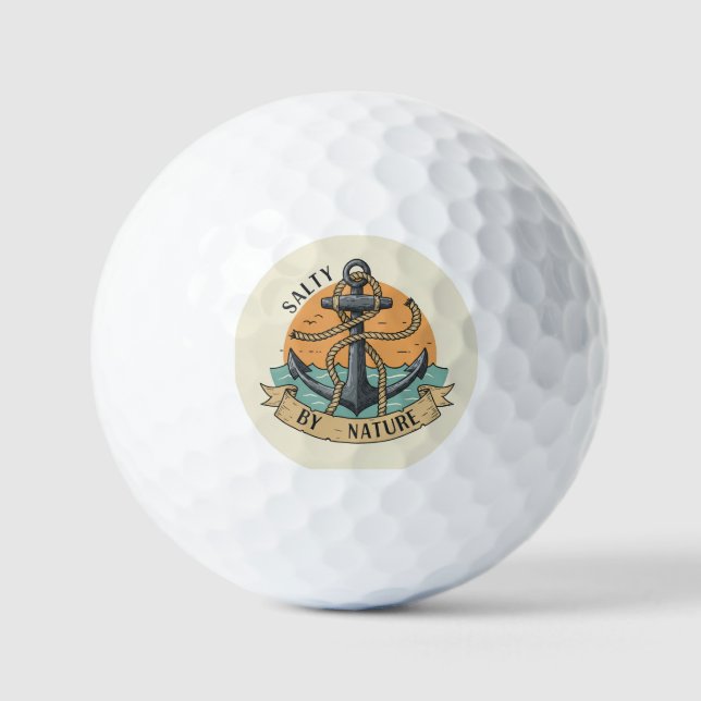 Juego de pelota de golf personalizado - Regalo náu (Anverso)