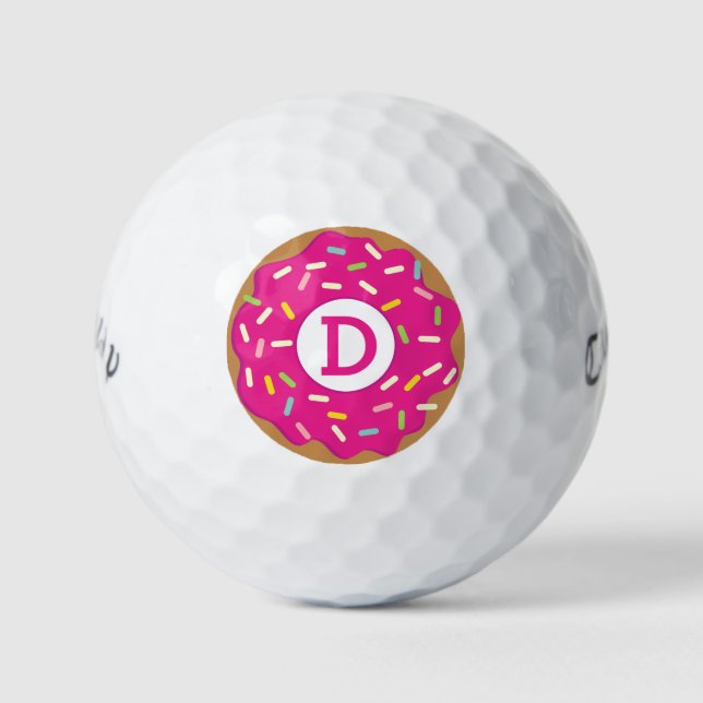Juego de pelotas de golf de Callaway con donut ros (Anverso)