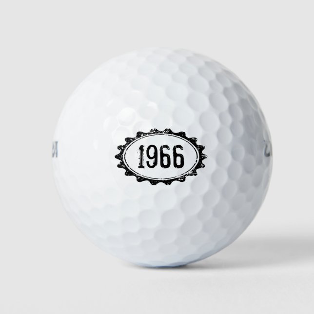 Juego de pelotas de golf de personalizado para la  (Anverso)