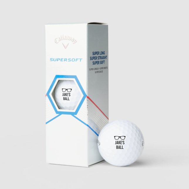 Juego de pelotas de golf personalizadas con logoti (Embalaje)