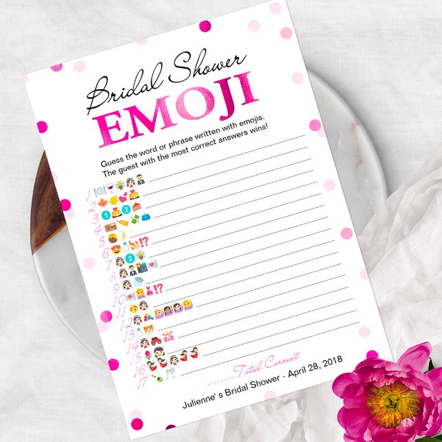 Juego de Pictionary de Emoji de Despedida de Solte (Subido por el creador)