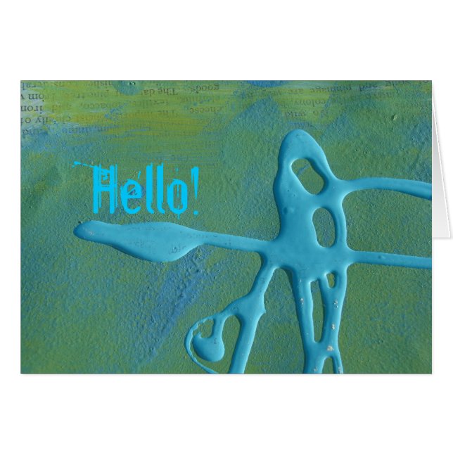 Juego de pintura al azar, ¡Hola! (Anverso (Horizontal))