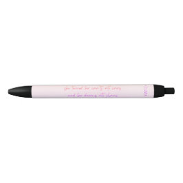 Juego de plumas monorregramadas Girly Script