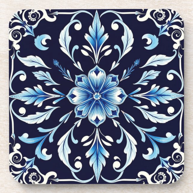 juego de posavasos blue harmony (Frente)