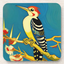 Juego de Posavasos de Carpintero Art Deco