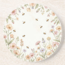 Juego de Posavasos de Miel de Flor Silvestre – Abe