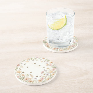 Juego de Posavasos de Miel de Flor Silvestre – Abe