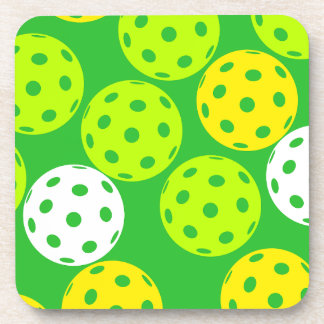 Juego de posavasos de Pickleball Colorido