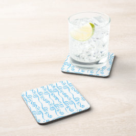 Juego de Posavasos Remolinos Azules