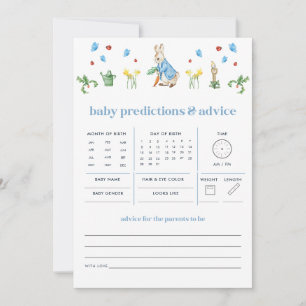 Juego de Predicciones y Consejos del Bebé Conejo