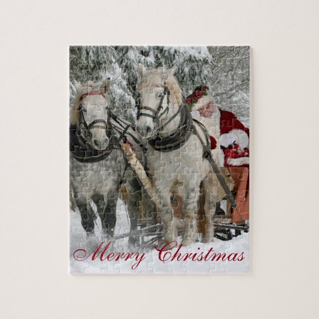 Juego de rompecabezas navideños (Vertical)