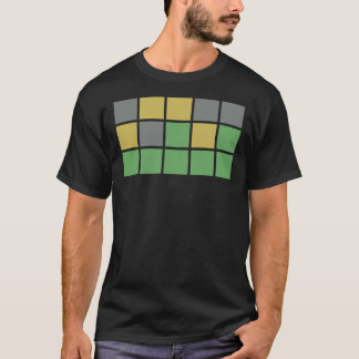 Juego de rompecabezas Wordle Camiseta clásica