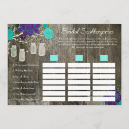 Juego de Scattergories para Despedida de Soltera |