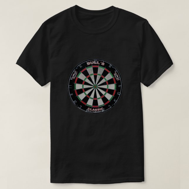 Juego de tablero de Dart de la camiseta de Darts (Diseño del anverso)