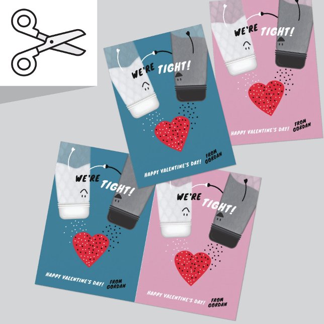 Juego de tarjetas de El día de San Valentín de sal (Subido por el creador)