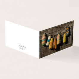 Juego de tarjetas de nota Flotas de langosta en Pe