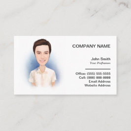 Juego de tarjetas de presentación personalizadas