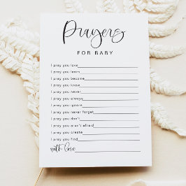 Juego de tarjetas JOLIE Minimal Prayers for Baby A