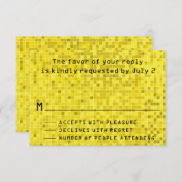 Juego de tarjetas RSVP de cierre de bar Mitzvah