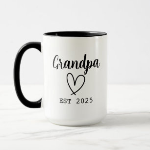Juego de tazas para anuncio de embarazo abuela abu